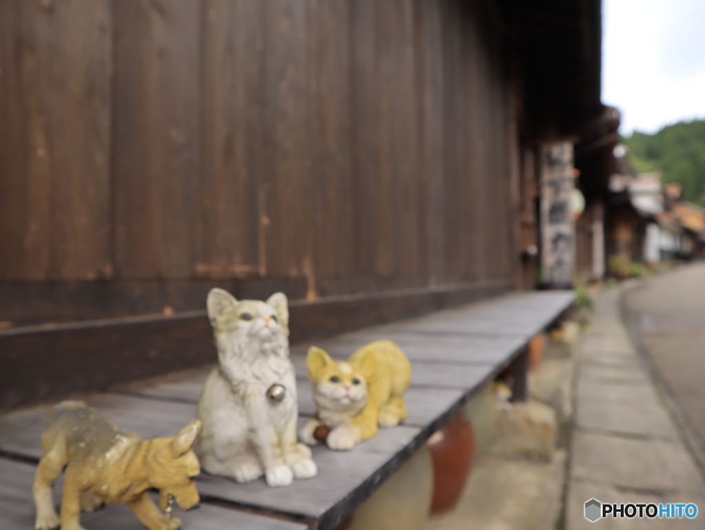 大森銀山の町並み