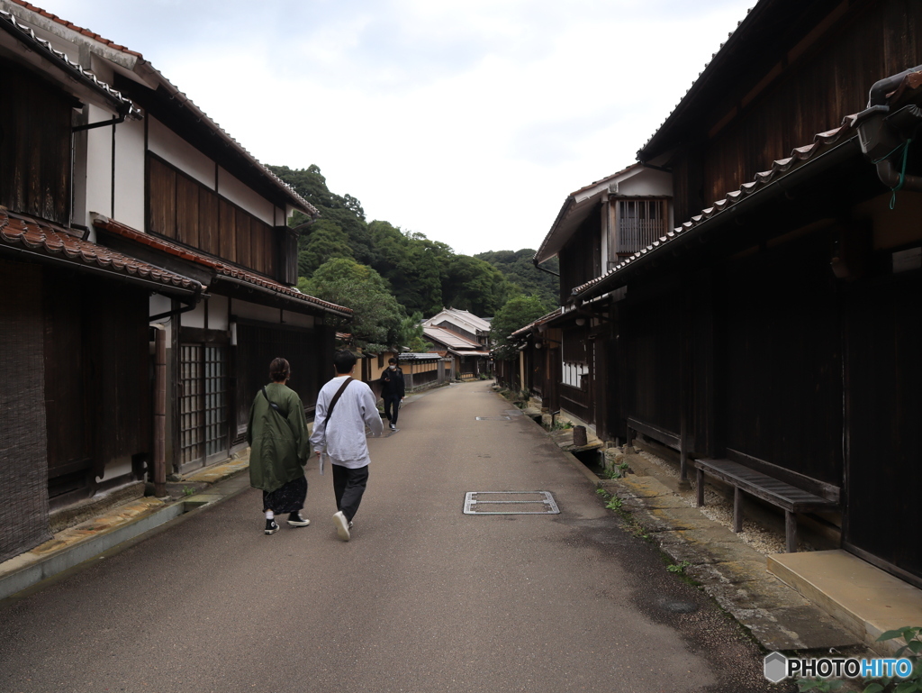 大森銀山の町並み