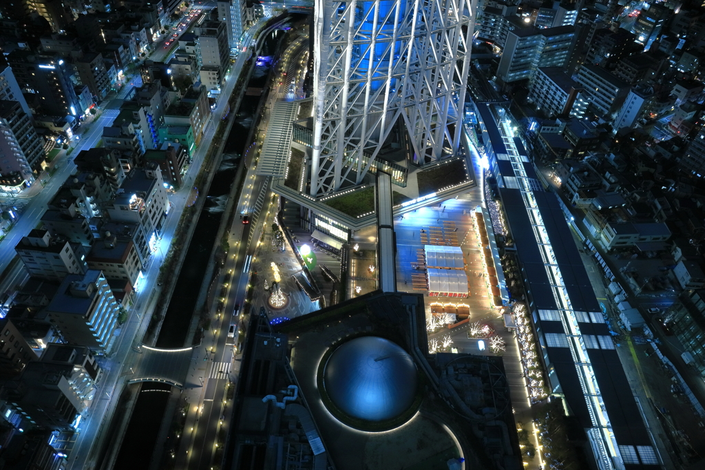 上からソラマチ