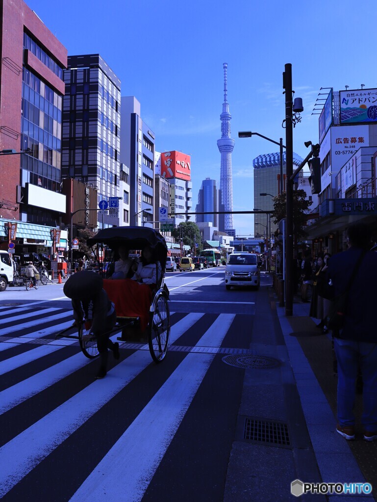 浅草の風景