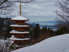 雪の日の成相寺Ⅱ