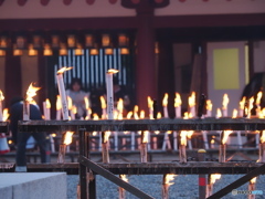 大阪・四天王寺万灯供養灯火会