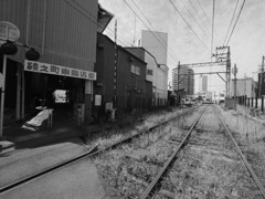 激暑・昼下がりの商店街