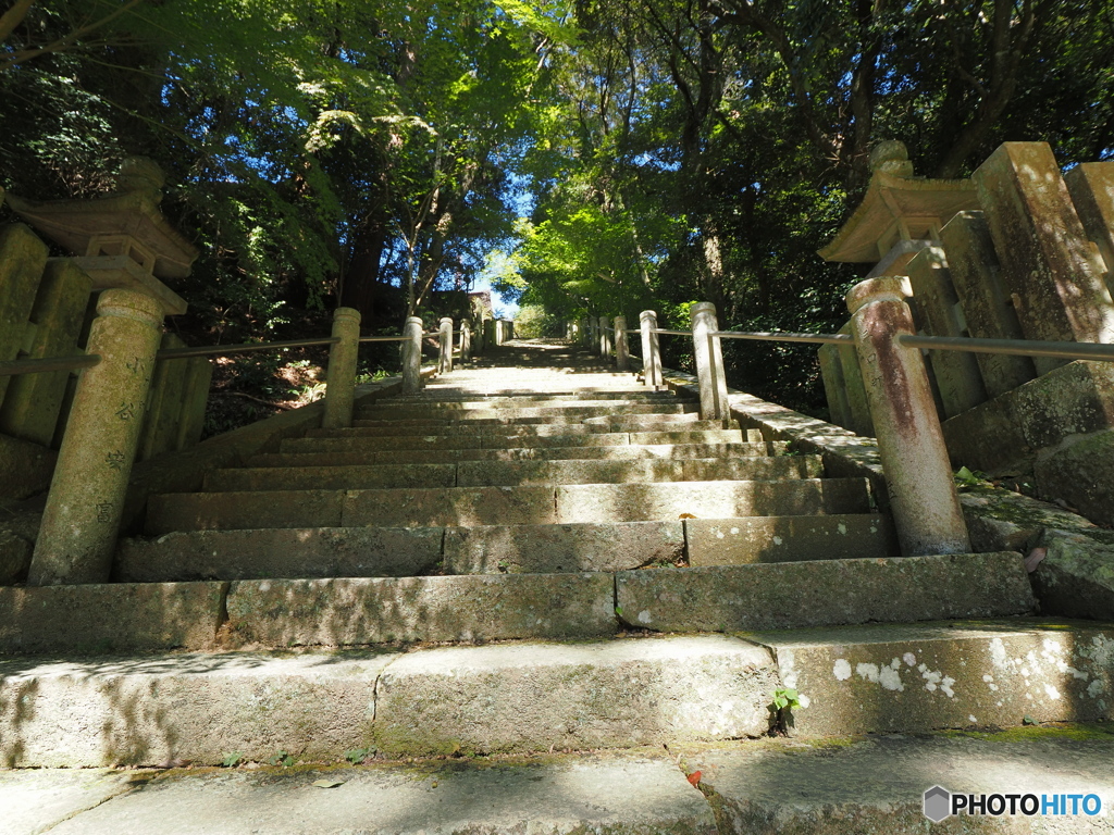 26番目の寺院 石段