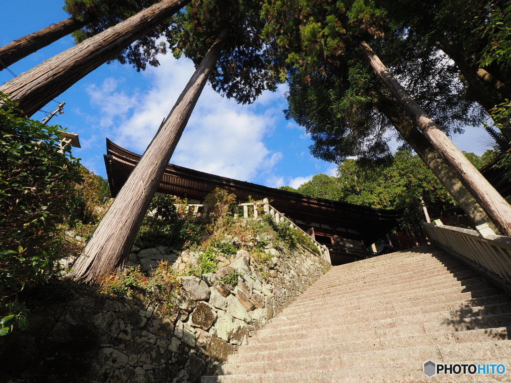 三十壱番目の寺院　８０８段を上る…長命寺(;'∀')