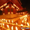 大阪・四天王寺万灯供養灯火会 参