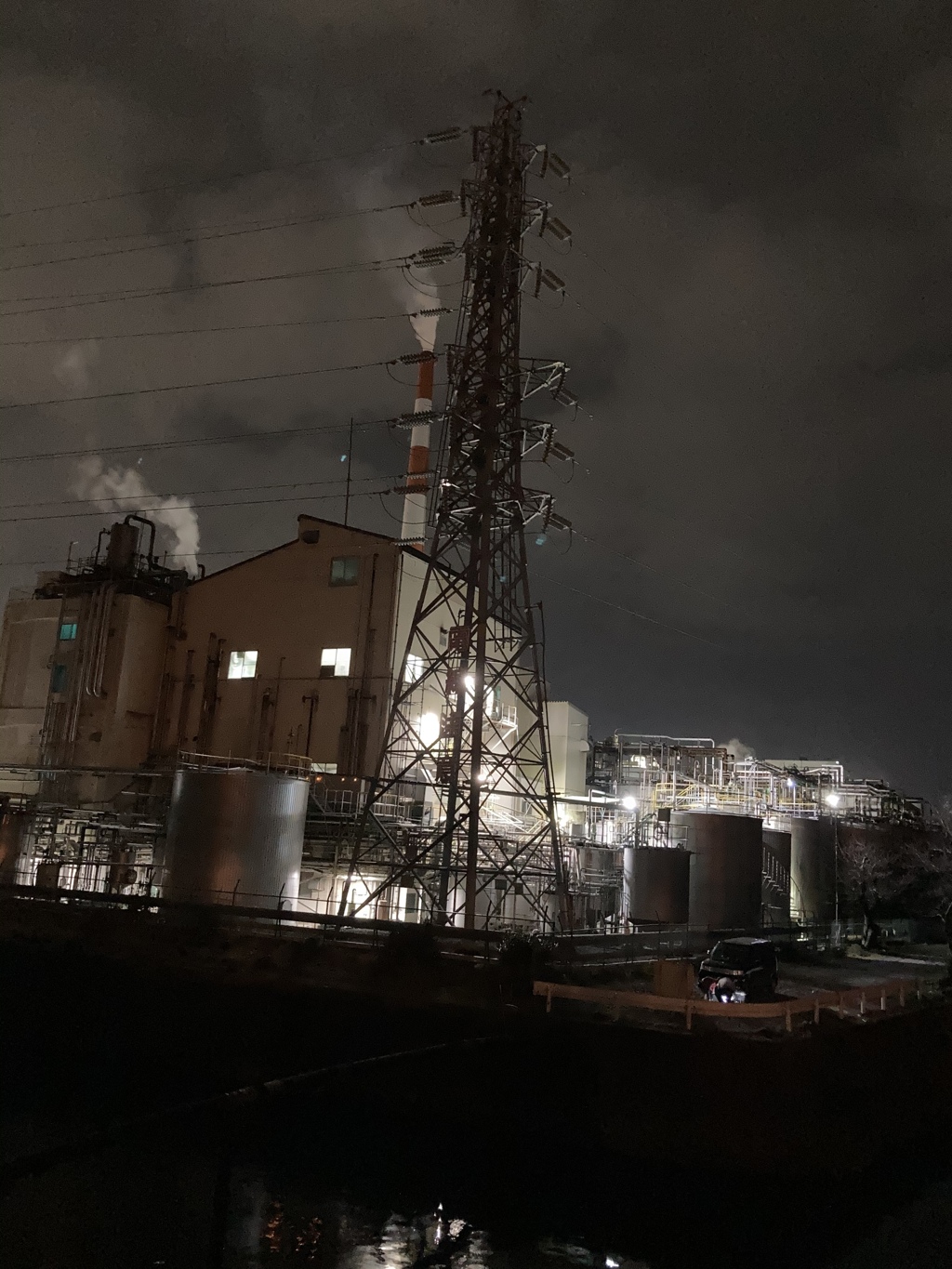 夜景列車からの風景1