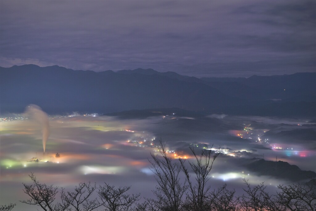 雲海夜景Ⅱ