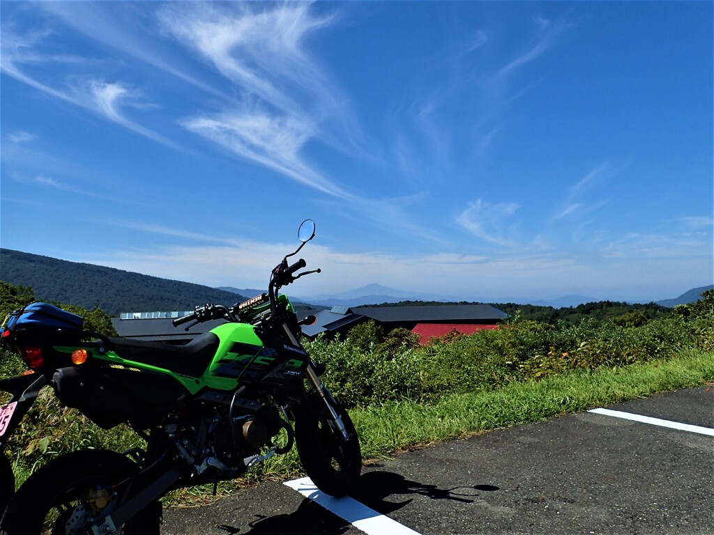 KSRと見た風景(秋空)