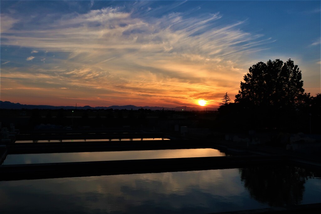 夏至の夕暮れ