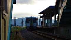 ローカル線の駅