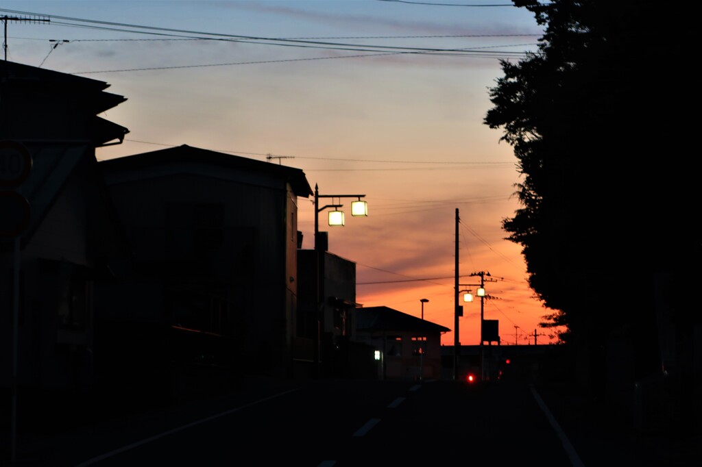 夏至の夕暮れ③