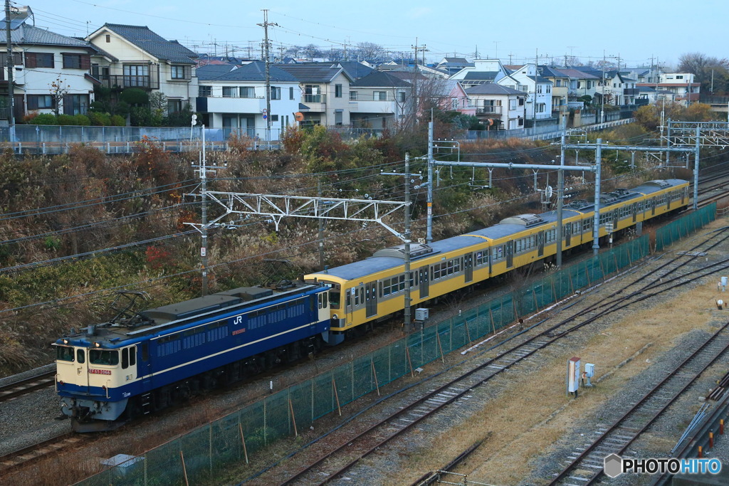 2023/12/16　9267　EF65-2066+西武新101系