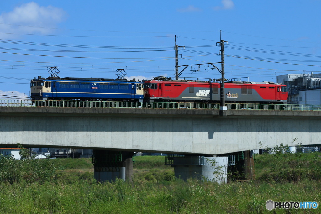 2023/08/18　単8283　EF65-2090+EH500-47