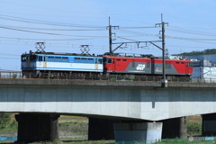 2023/05/16　単8283　EF65-2127+EH500-46