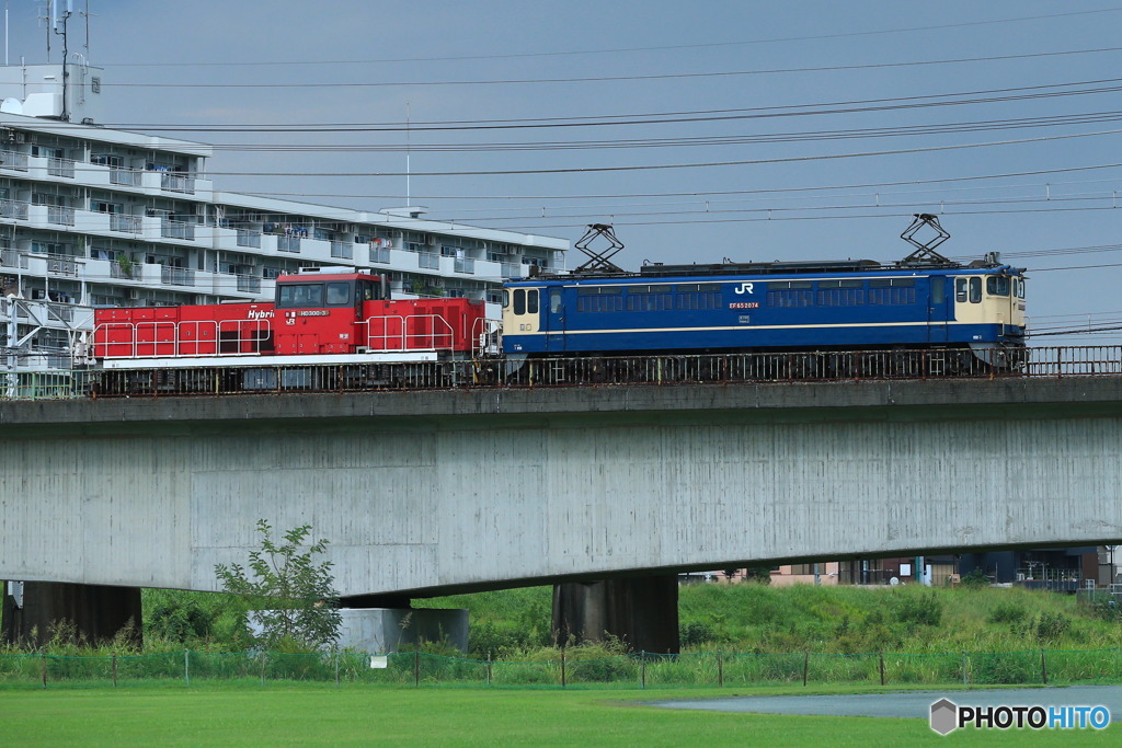 2023/09/22　単8590　EF65-2074+HD300-3