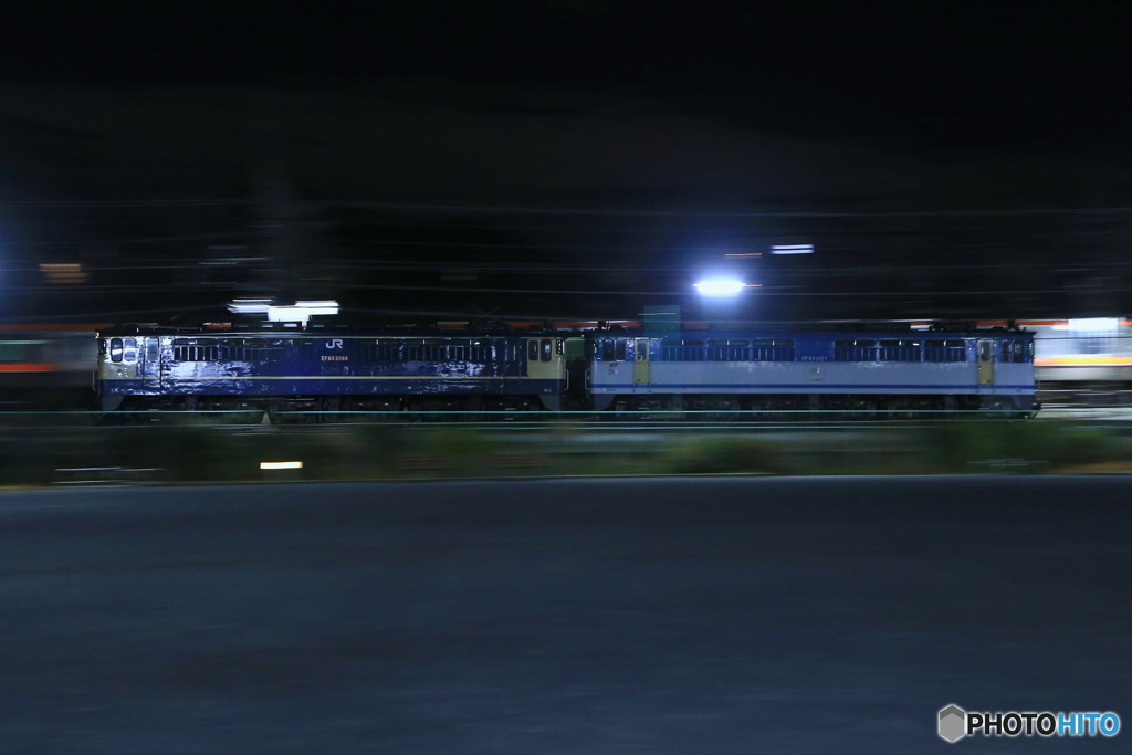 2024/01/18　単2072　EF65-2084+EF65-2127