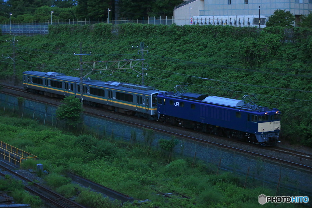 2023/06/01　配9540　EF64-1032+E127系_1/2