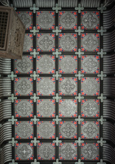 春日神社 唐門の天井