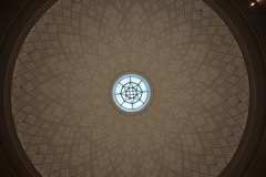 鹿児島市立美術館の天井