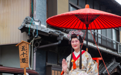 中山道太田宿姫道中１０