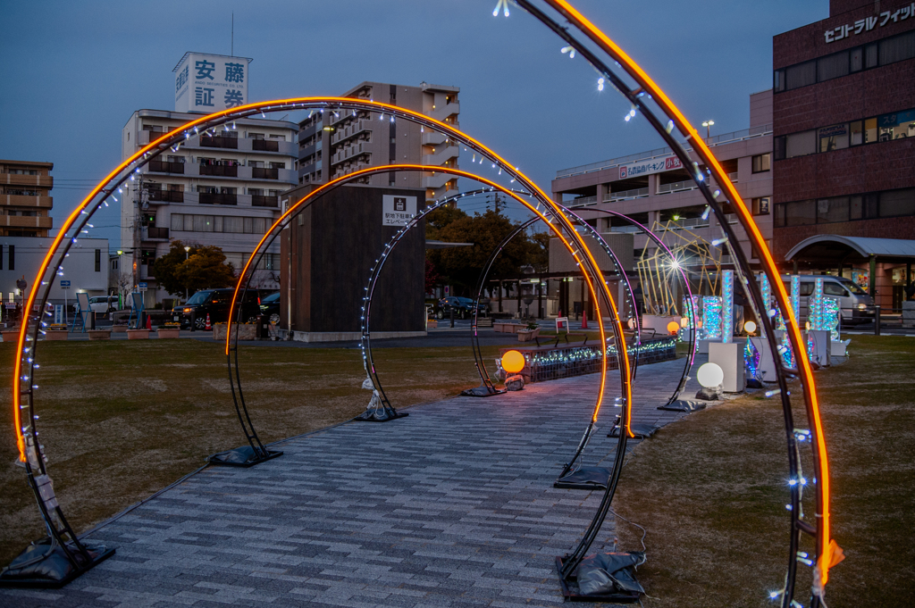 小牧駅前イルミ