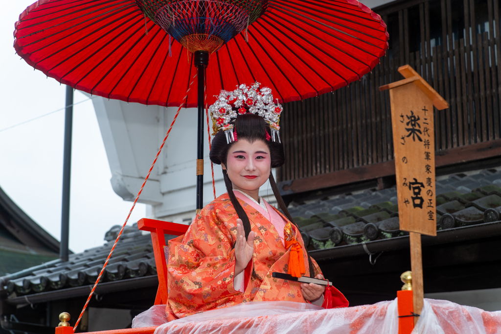 中山道太田宿姫道中１１