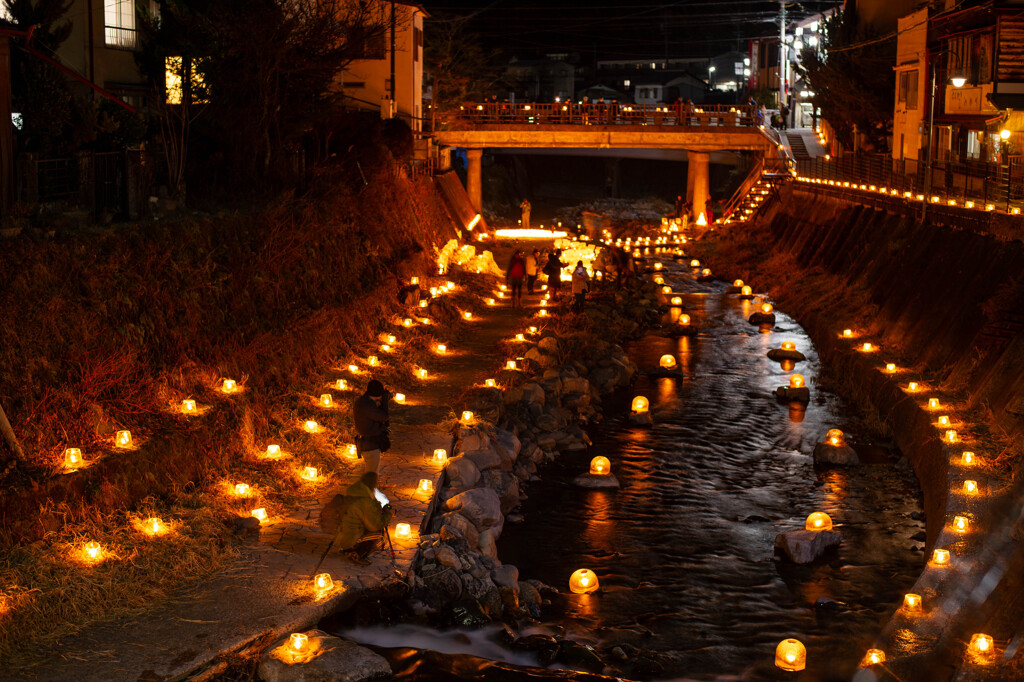 木曽路 氷雪の灯祭り　木曽福島-29