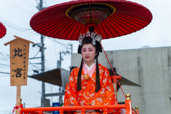 中山道太田宿姫道中5 中山道太田宿姫道中5