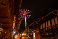 奈良井宿アイスキャンドル祭り