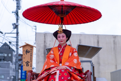 中山道太田宿姫道中 中山道太田宿姫道中