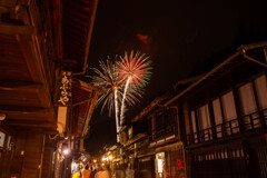 奈良井宿アイスキャンドル祭り３