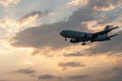 夕暮れのKC-767