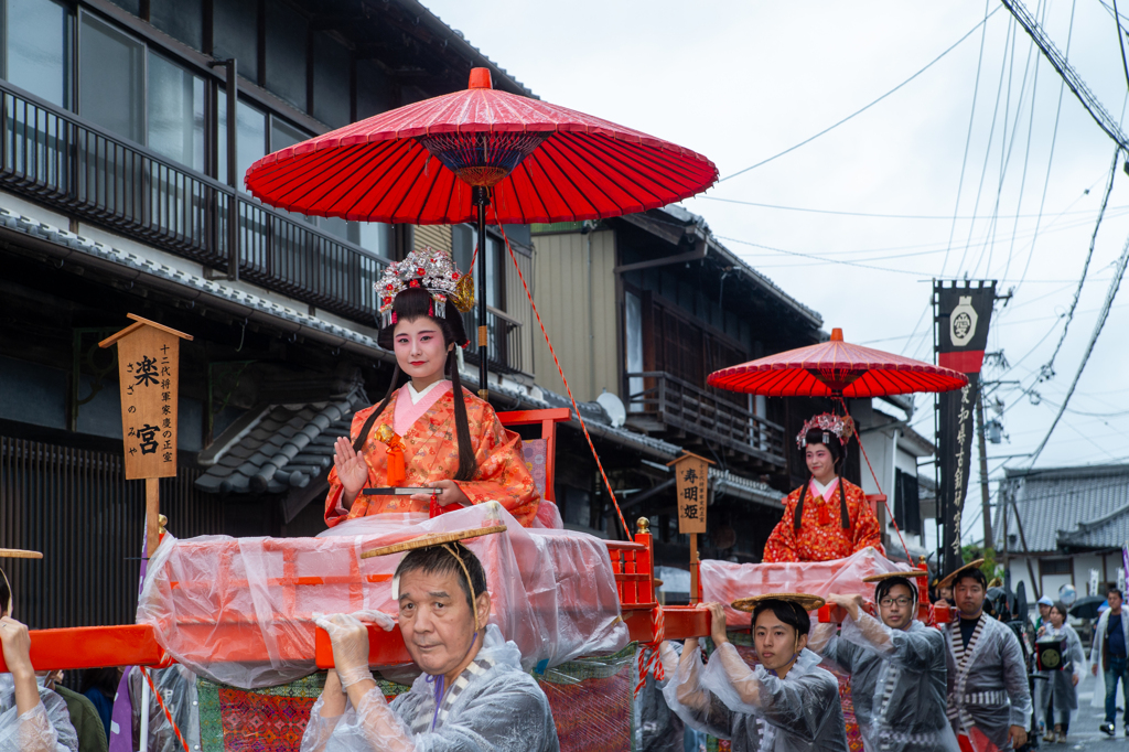 中山道太田宿姫道中１２
