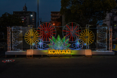 小牧駅前イルミ２