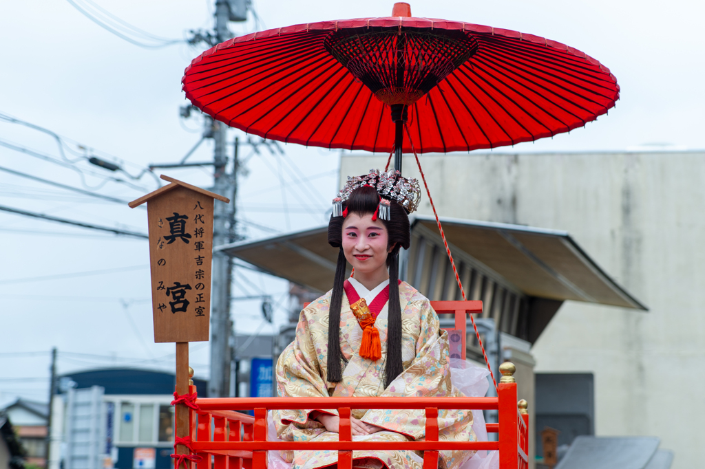 中山道太田宿姫道中３