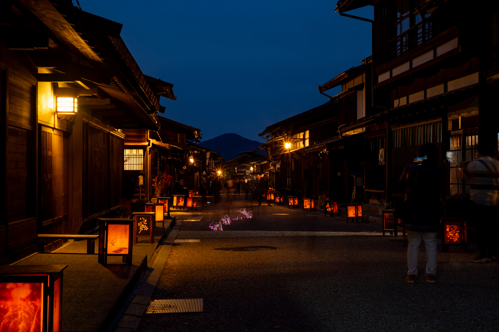 奈良井宿灯明まつり