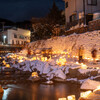 木曽ふくしま雪灯りの散歩路