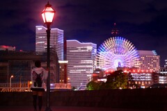 横浜みなとみらいで