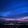 焼津　高草山　夕焼け
