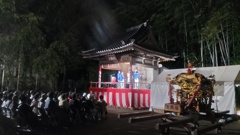 福島県いわき市　諏訪神社祭り