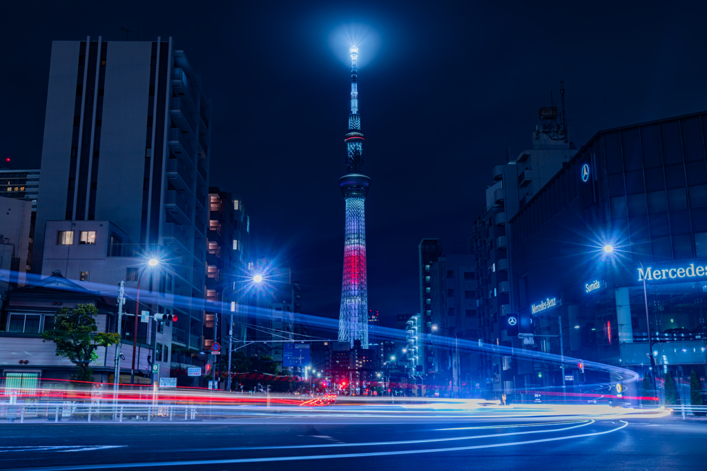 夜の散歩　スカイツリー編　その３