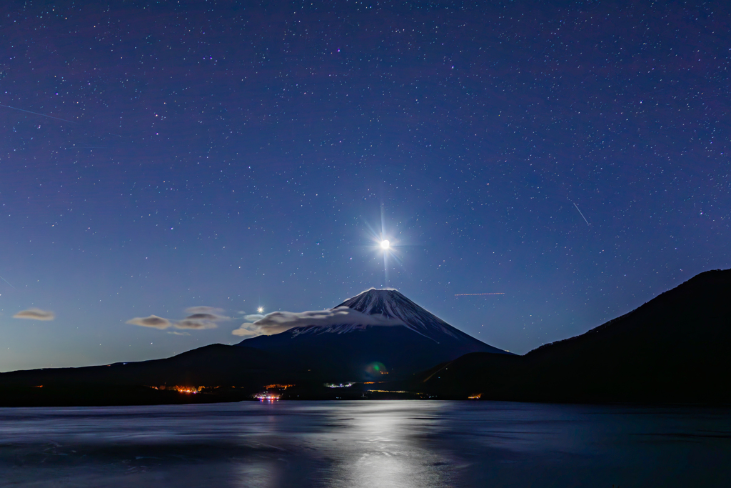 夜の散歩　本栖湖編その３