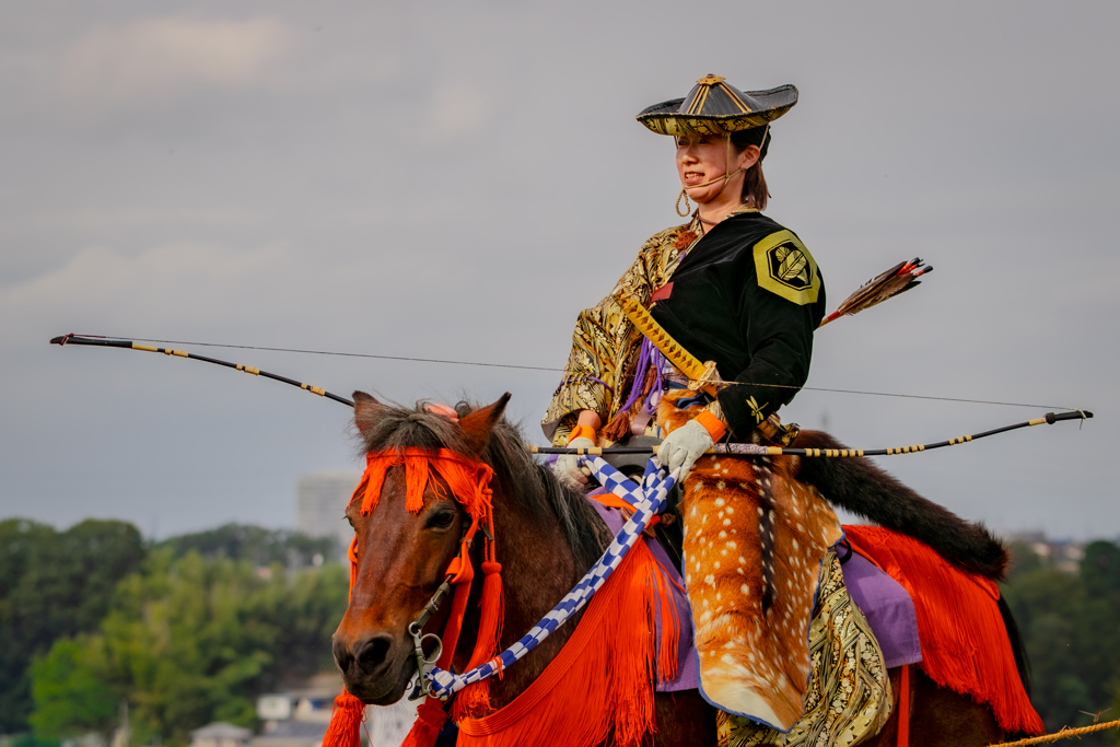戦いを終えた横顔