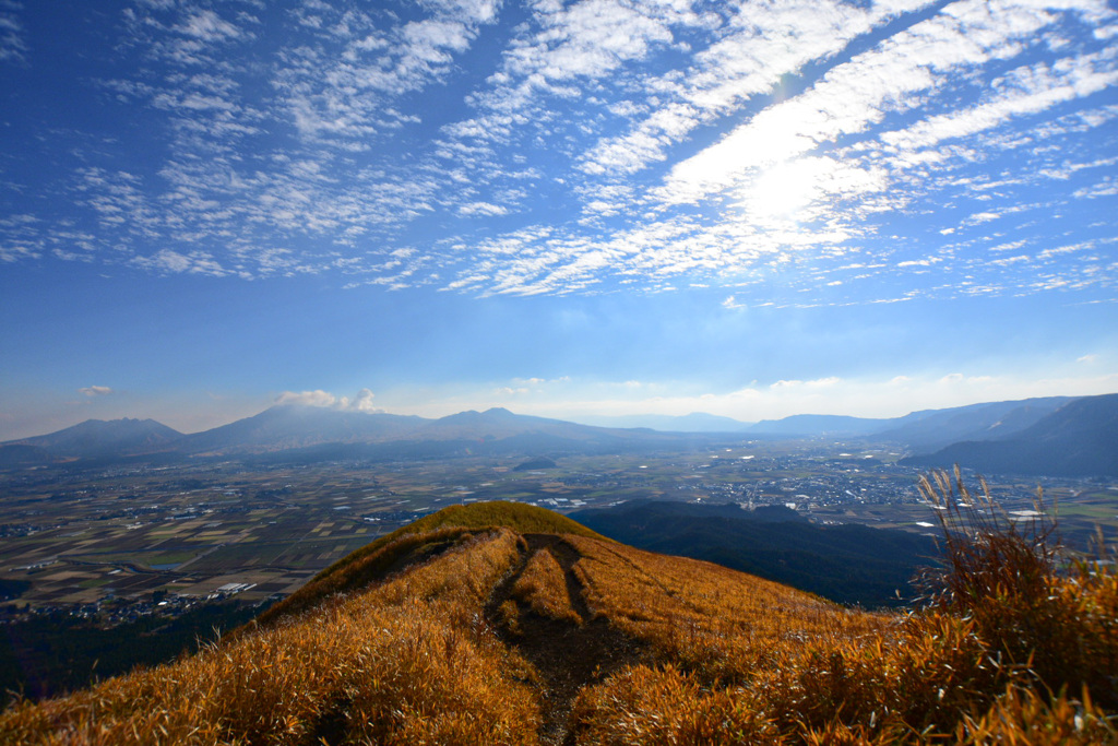 阿蘇　大観峰からの眺め