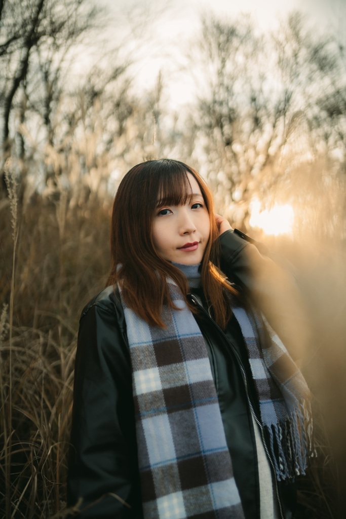 ススキポートレート