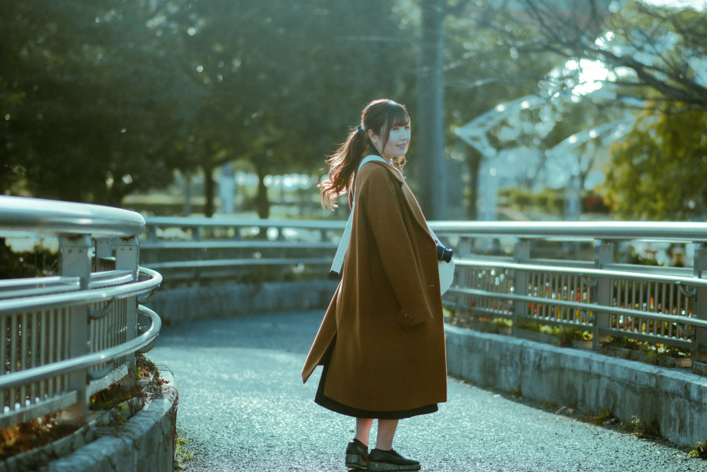 振り向きざまに
