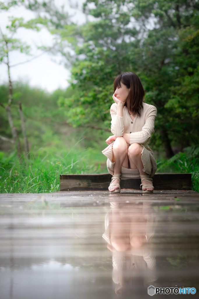 雨上がり