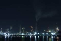 工場夜景