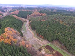 沢（さわ）部の紅葉